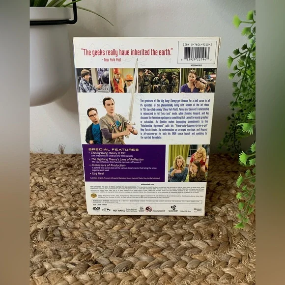 THE BIG BANG THEORY Season 5 DVD Box Set. EUC - Picture 3 of 6